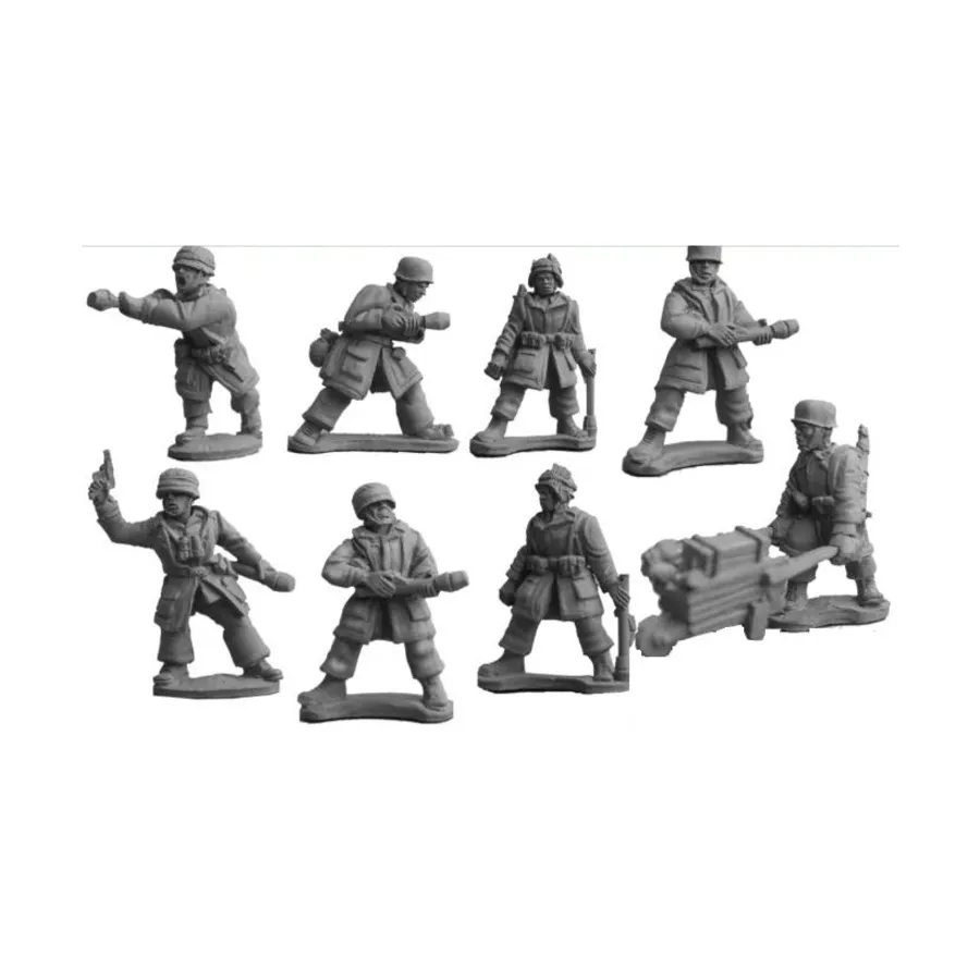

Фоллширмьягер с Panzerfaust, Berlin or Bust WWII Miniatures - Germany 1944 - Separate Heads System (28mm)