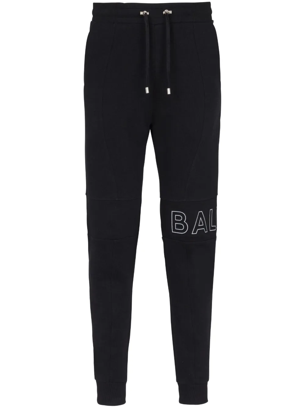 

Спортивные брюки с кулиской BALMAIN, черный