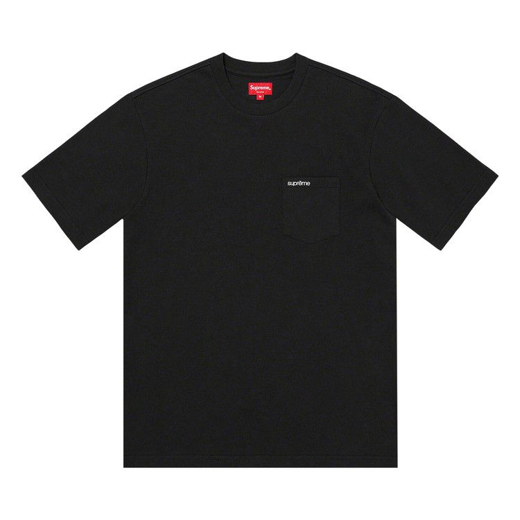 

Футболка Supreme Short-Sleeve Pocket Tee 'Black'