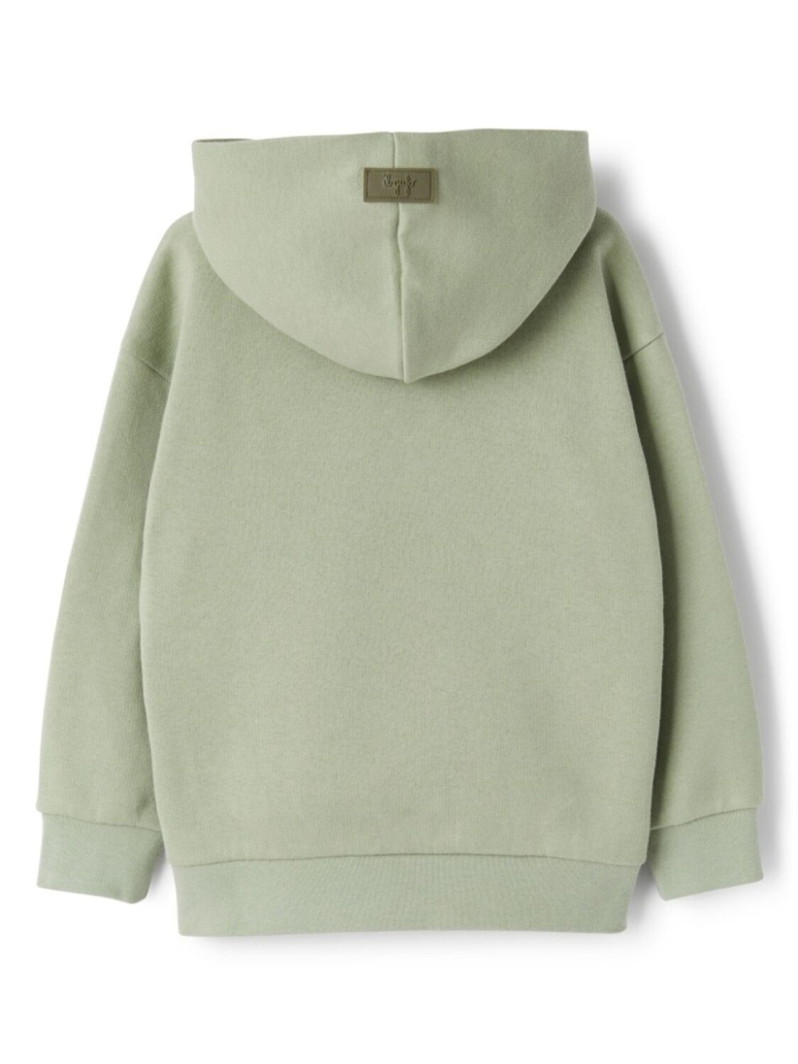 

Il Gufo толстовка с капюшоном из хлопка с графическим принтом, зеленый