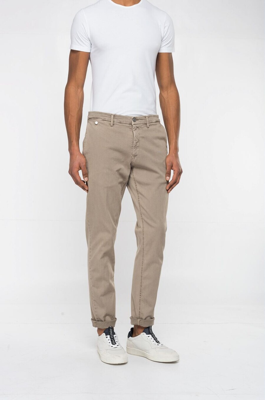 

Брюки REPLAY Regular Chino Pants, кремовый