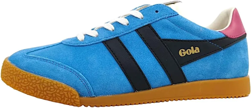 

Женские кроссовки Gola Elan, черный/фуксия