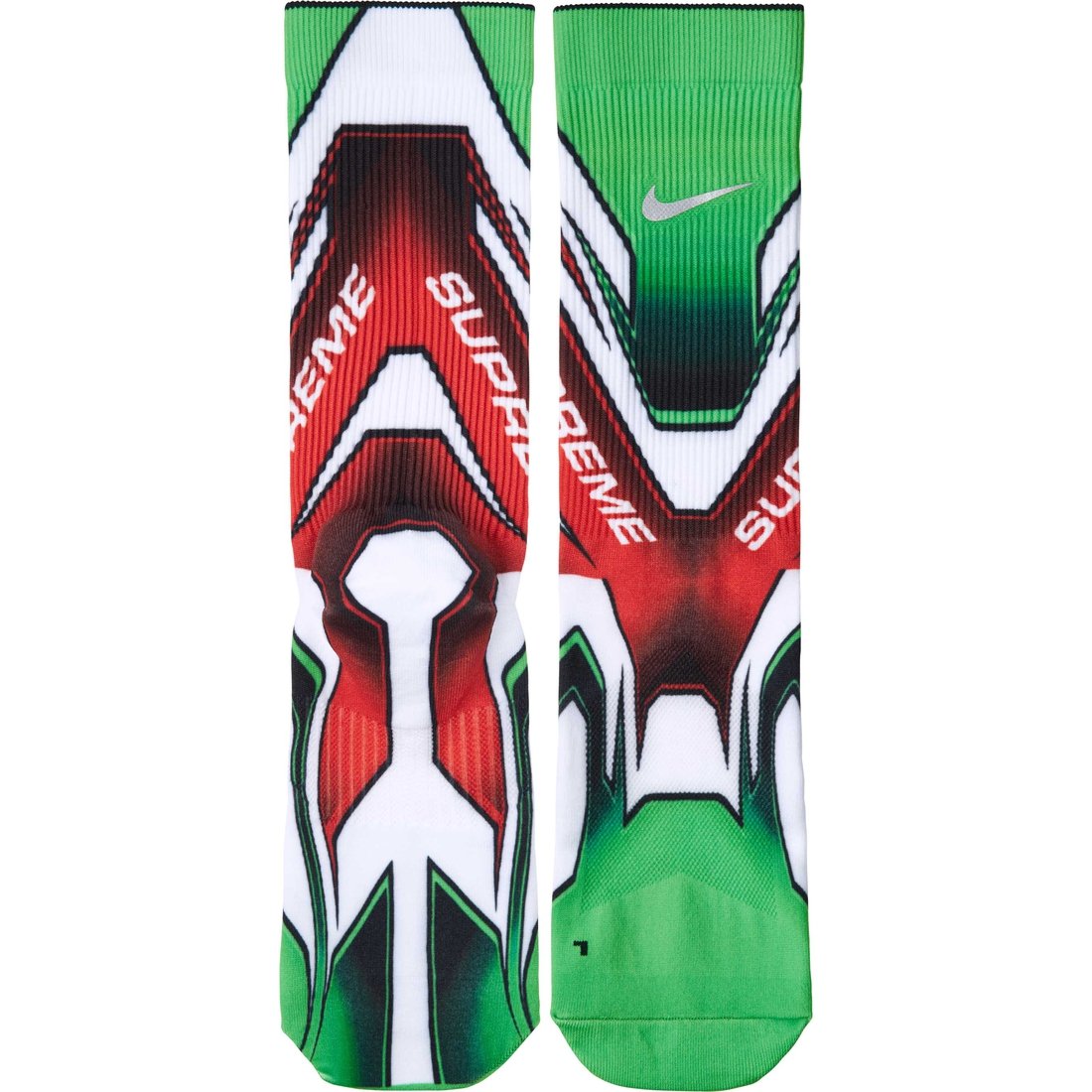 Nike Spark Crew Sock Green Multi Supreme, 1 упаковка (Green Multi) — фото 4