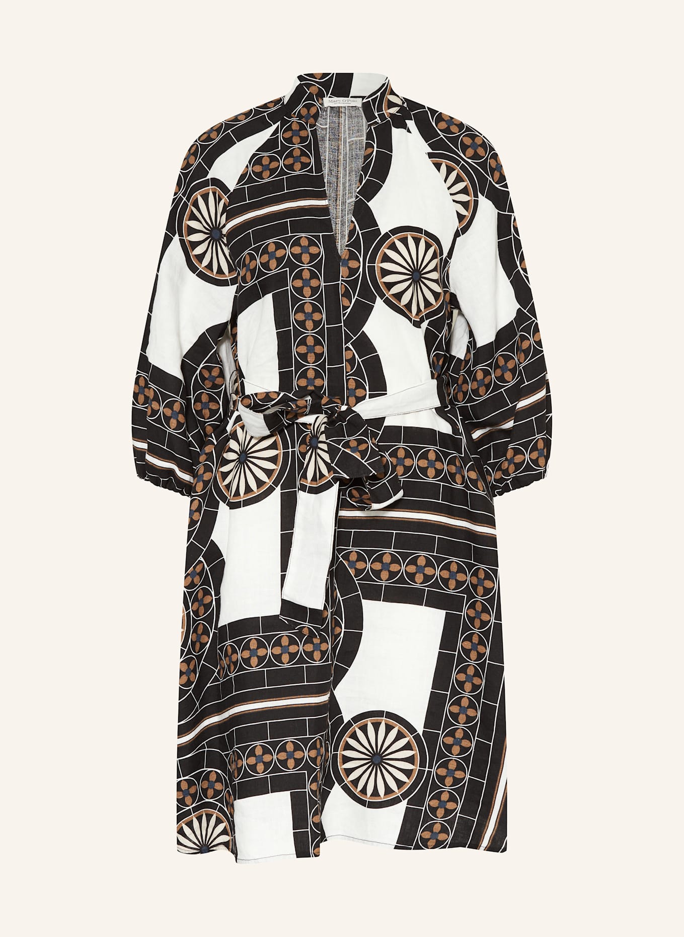 

Льняное платье с рукавами 3/4 Marc O'Polo, мультиколор