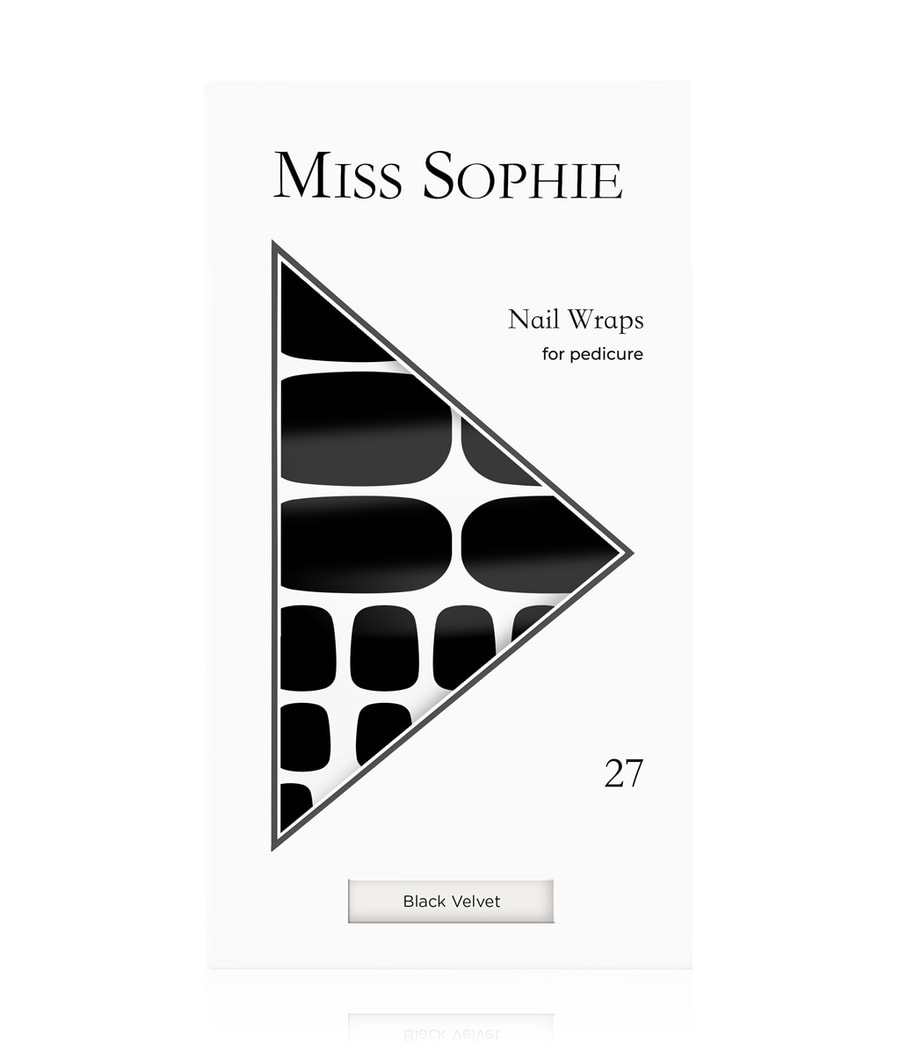 

Фольга для ногтей Miss Sophie Black Velvet Pedicure, Black Velvet, 27 шт.