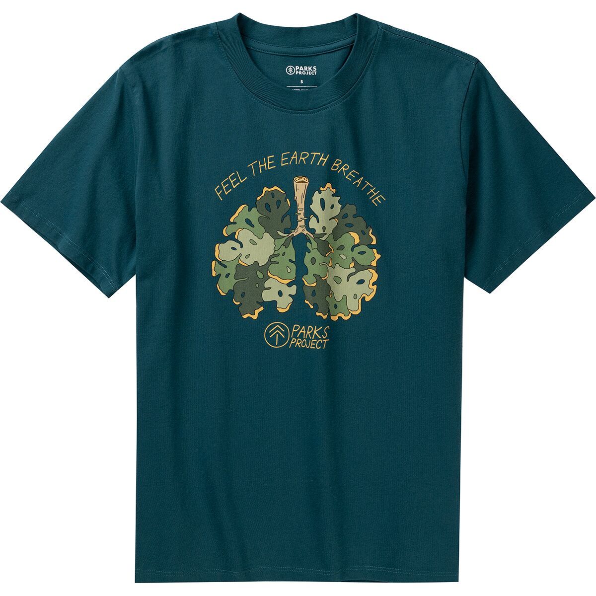 

Футболка расслабленного кроя Lichens breathe Parks Project, синий