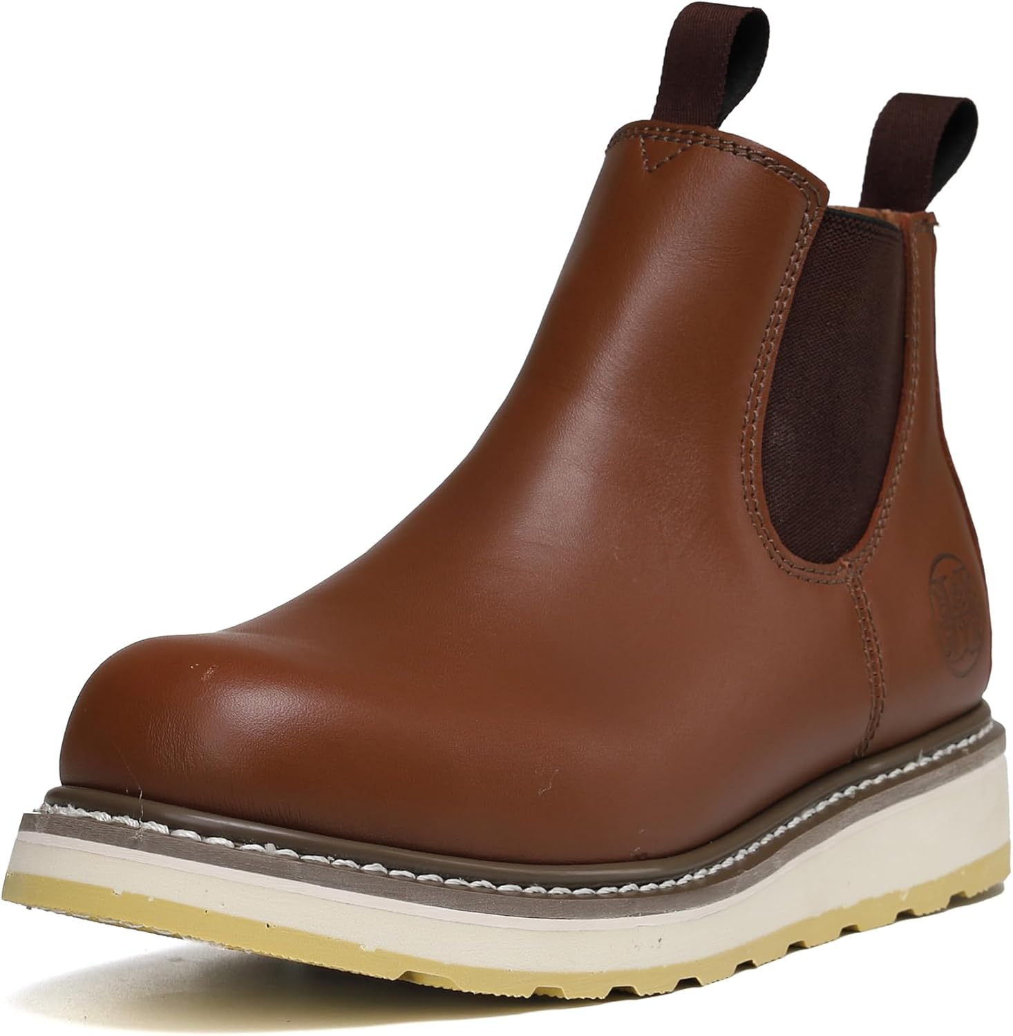 

Мужские ботинки 6 Slip On с мягким носком Suretrack, кожаные, устойчивые к скольжению, прочные, модель 84985 Abalone