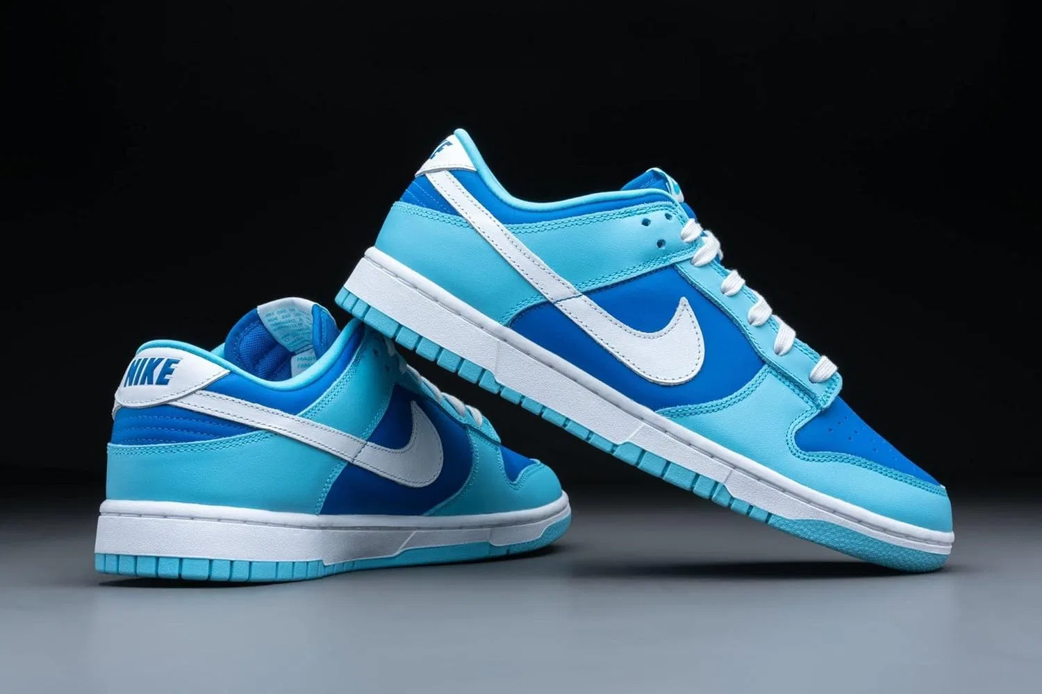Кроссовки мужские Nike Dunk Low, цвет Flash White Argon — фото 3