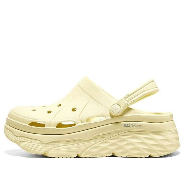 Сандалии max cushioning 'yellow' Skechers, бежевый