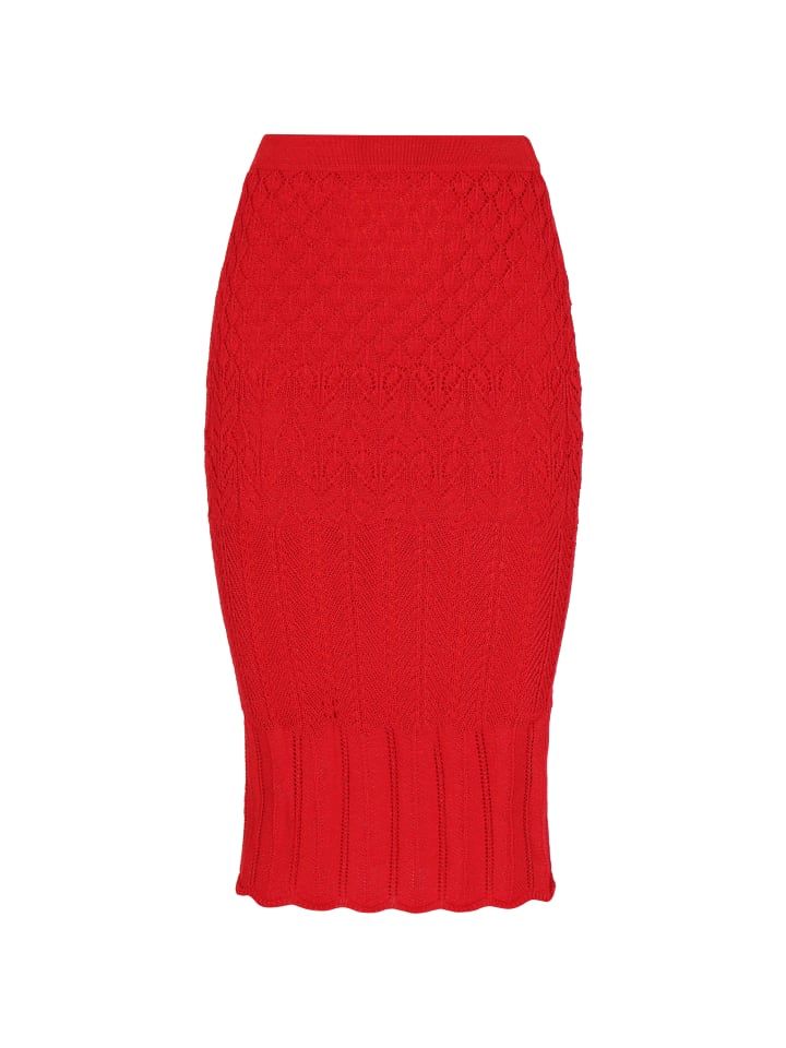 

Юбка до колена faina, красный