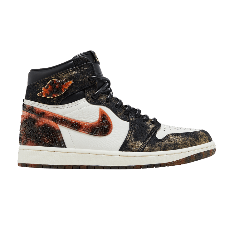 

Кроссовки Air Jordan Air Jordan 1 Retro High OG 'Year of the Snake', черный