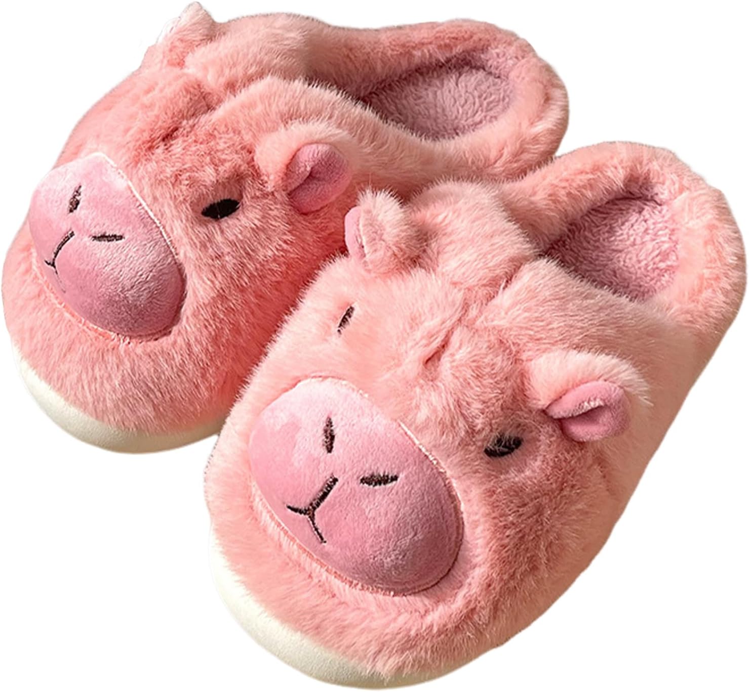 

Женские домашние тапочки в виде животных с эффектом памяти Eayortou, розовый