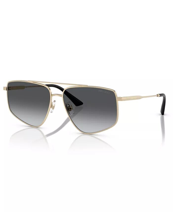 

Женские поляризованные солнцезащитные очки JC4011 Jimmy Choo, золото