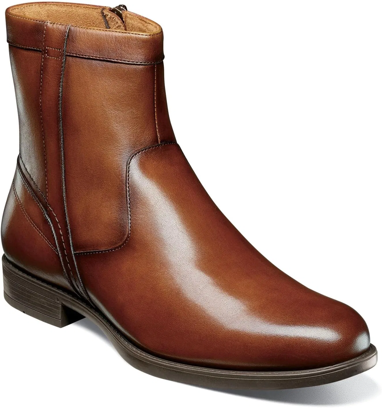 Мужские классические туфли-оксфорды Florsheim Medfield с гладким носком, Cognac