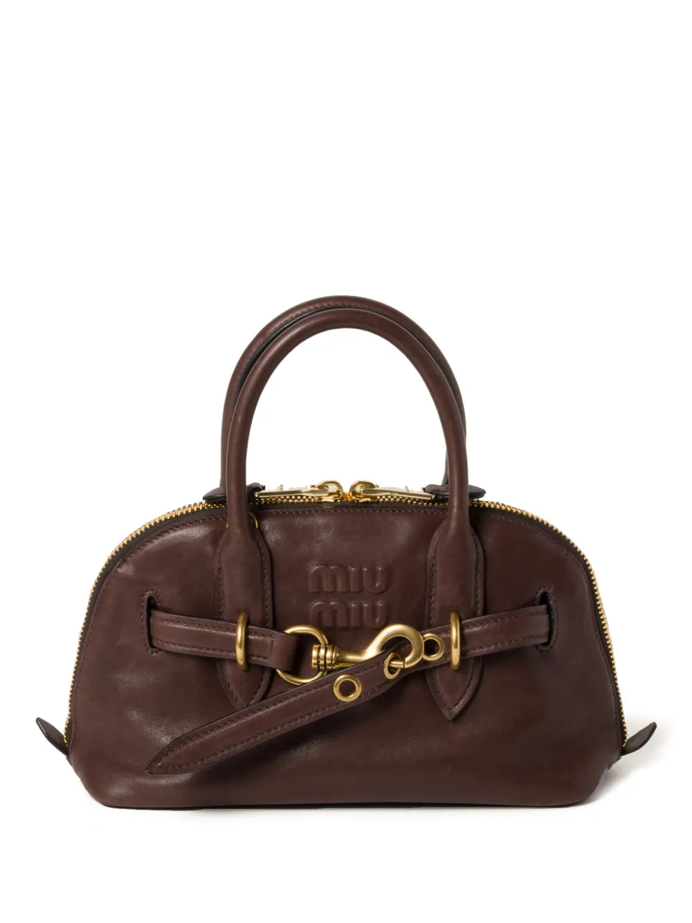 

Сумка-тоут Aventure MIU MIU, коричневый