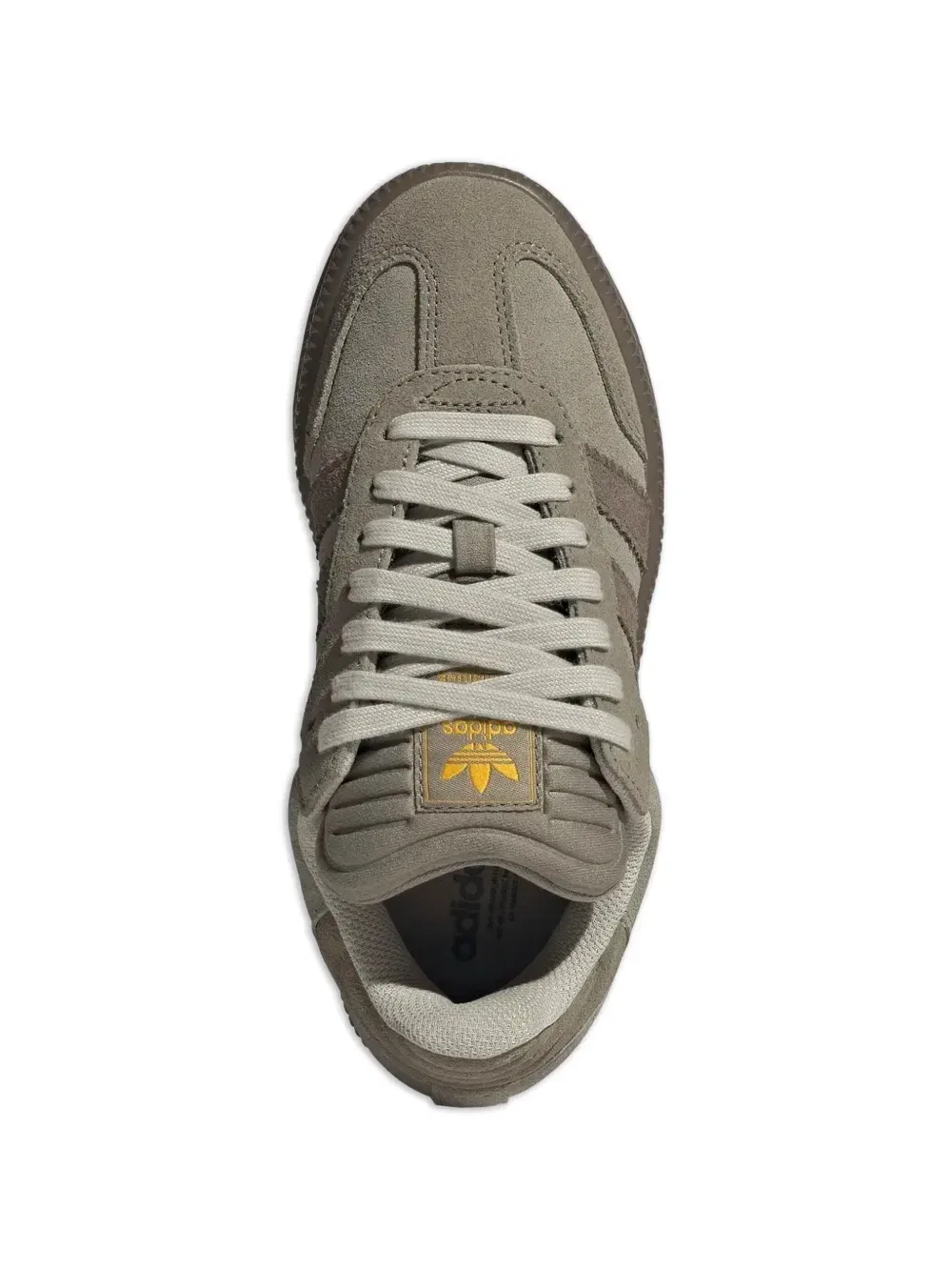 Кроссовки Samba Adidas Kids, бежевый — фото 3