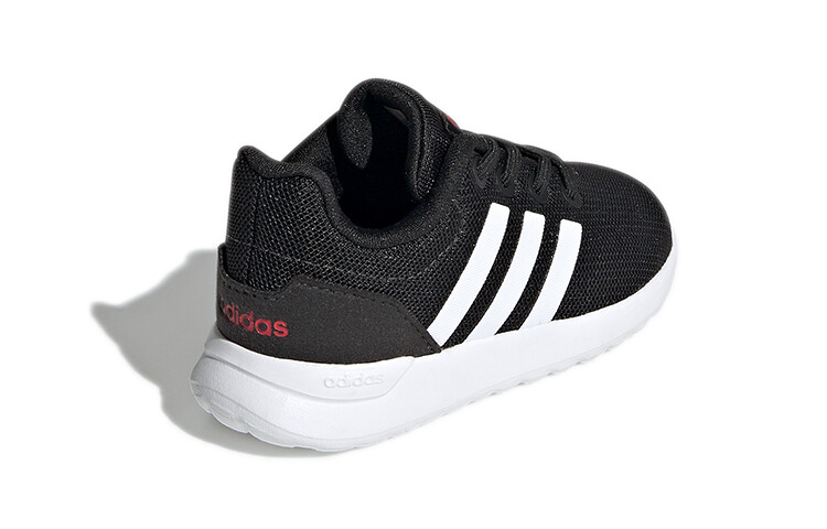 Кроссовки Lite Racer Cln 2.0 для малышей TD Low-top черного/белого цвета Adidas Neo — фото 4