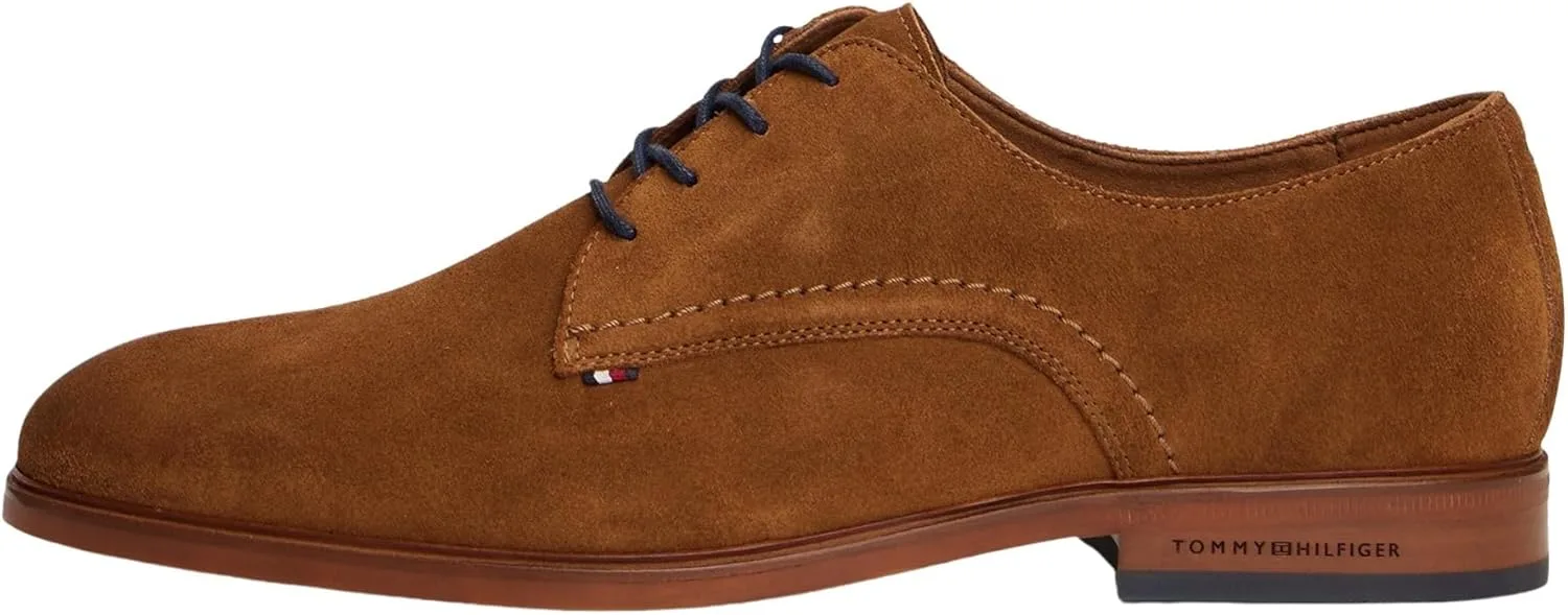 Мужские ботильоны Tommy Hilfiger Hilfiger Fm0fm05725, лоферы-дерби, коричневый