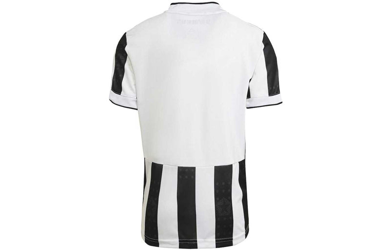 Джерси Men's adidas Juventus AU Player Edition 21-22 Season Home Soccer/Football Short Sleeve Black White T-Shirt — фото 2