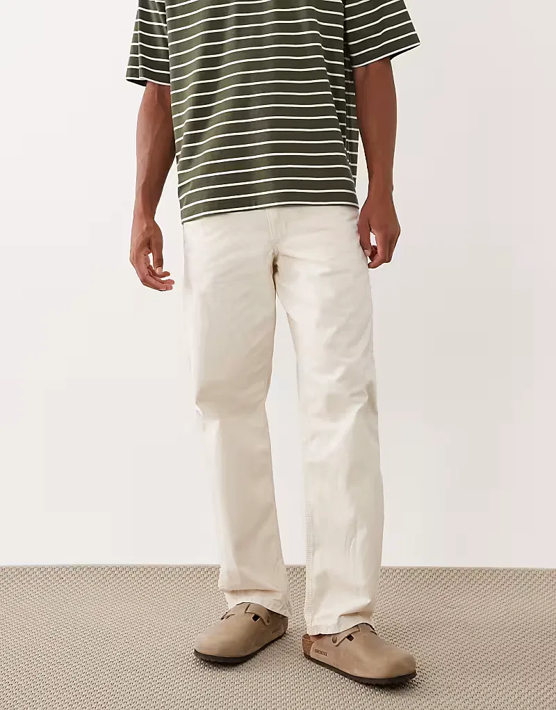 Широкие брюки Polo Ralph Lauren, кремовый