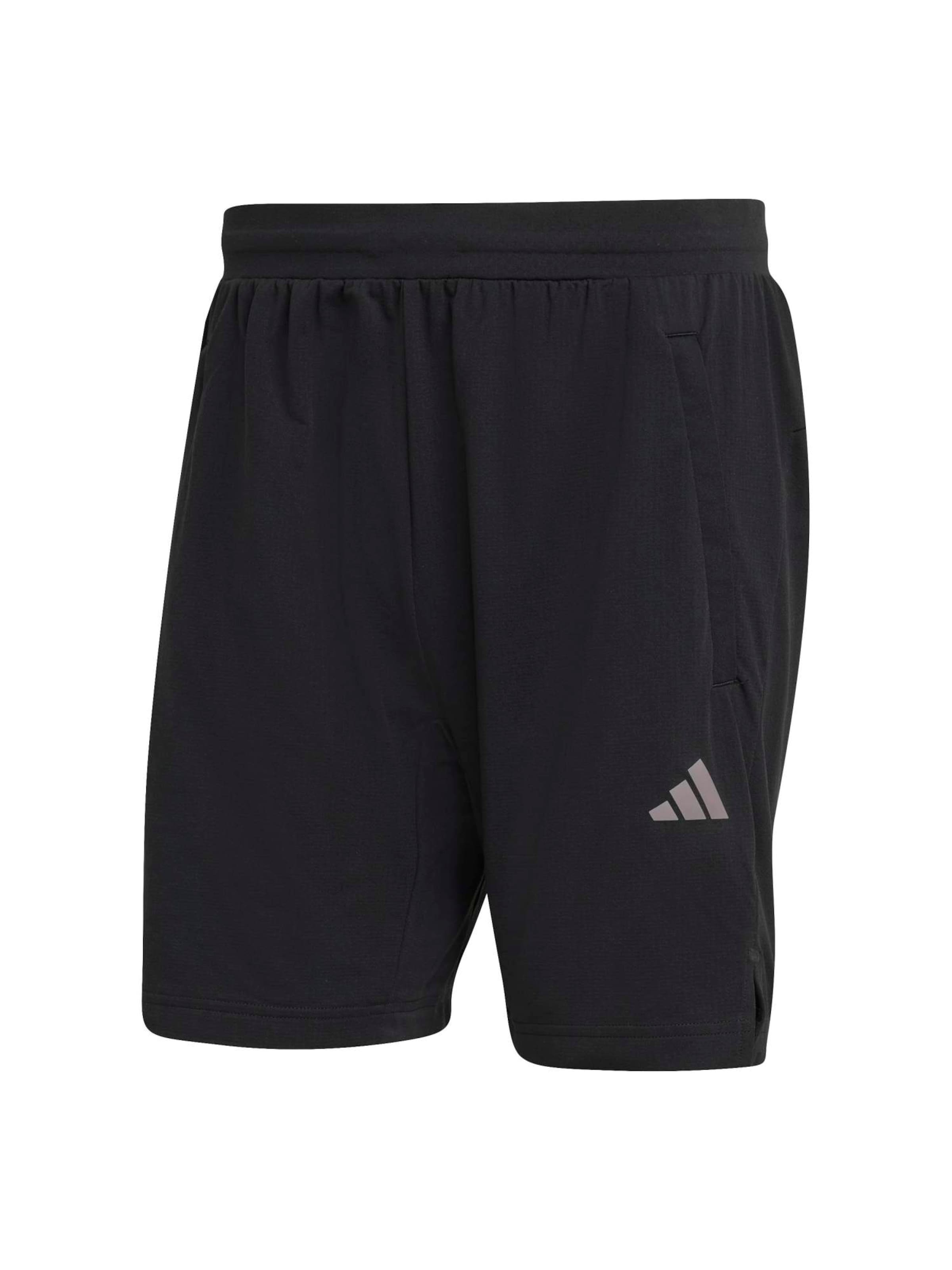 

Adidas Performance Обычные тренировочные шорты в черном цвете