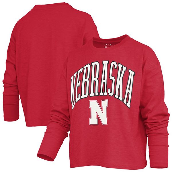 

Женская красная футболка Nebraska Huskers Motley с длинным рукавом и прямым кроем Pressbox, Красный, Женская красная футболка Nebraska Huskers Motley с длинным рукавом и прямым кроем Pressbox