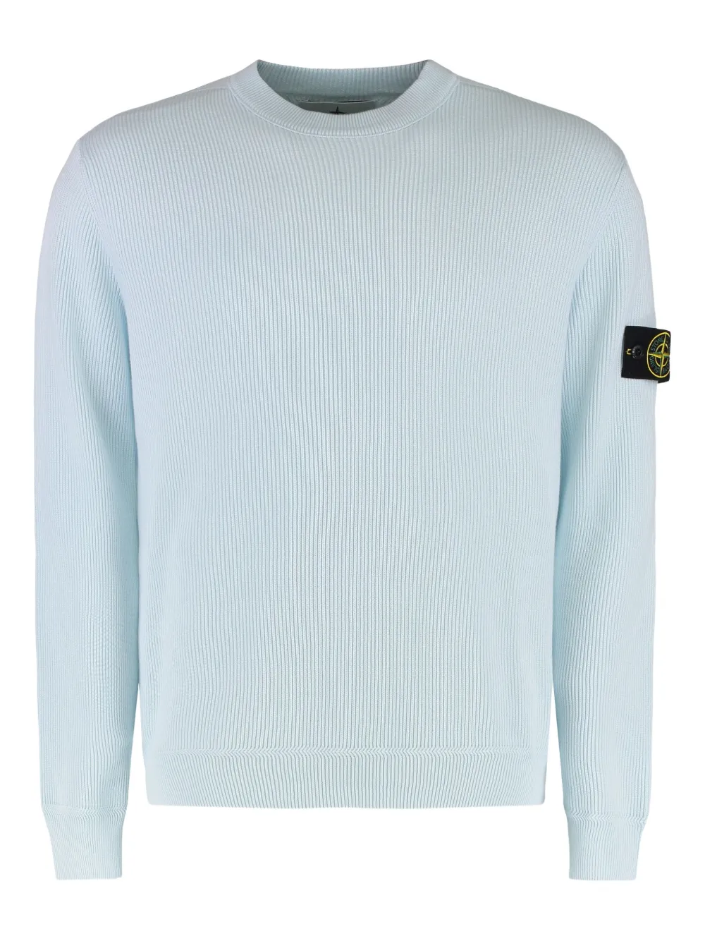 

Свитер в рубчик Stone Island, синий