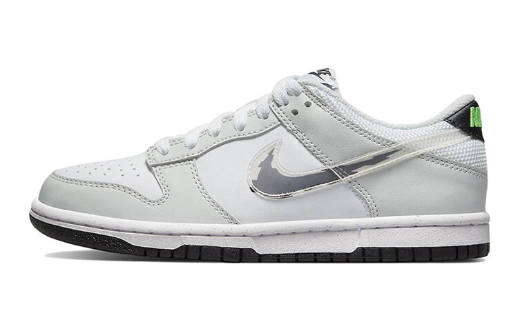 

Кроссовки Nike Dunk Low, серый/белый
