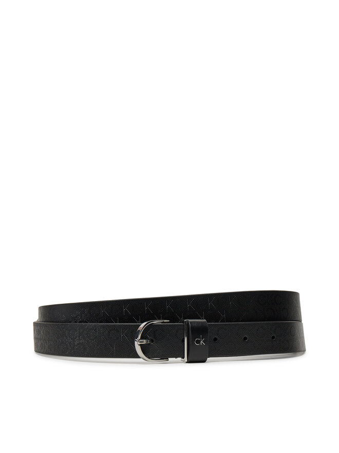 

Женский ремень Calvin Klein Ck Metal Round Buckle 2.5_Mono K60K613150 Schwarz