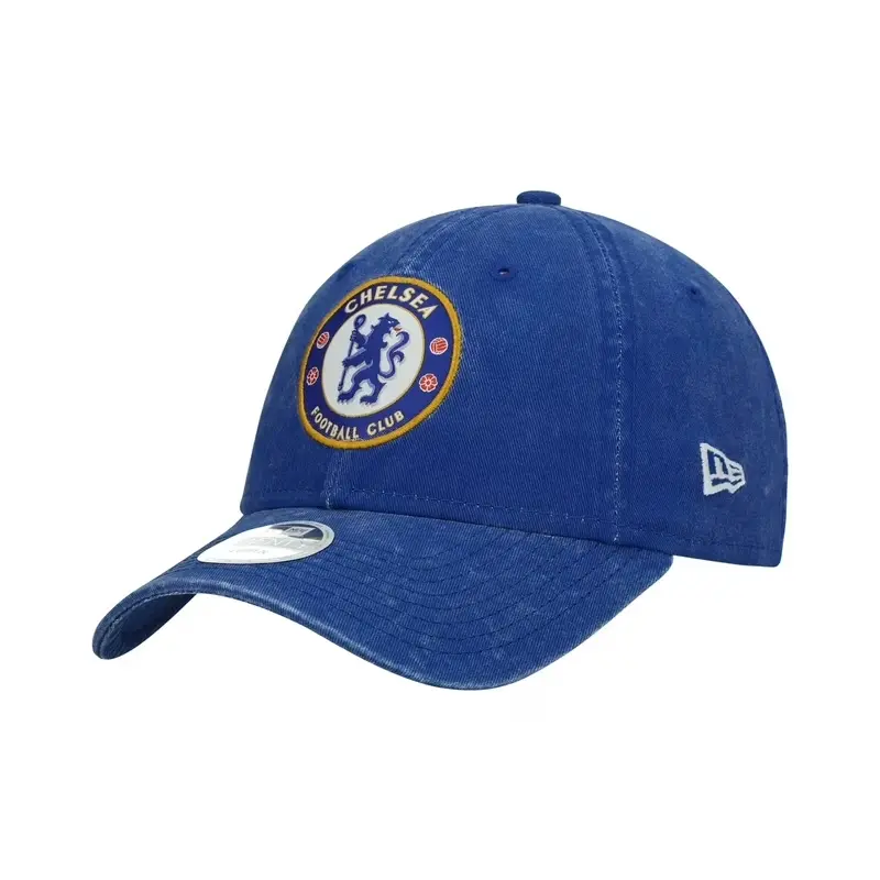 

New Era Хлопковая бейсболка унисекс синяя, Blue