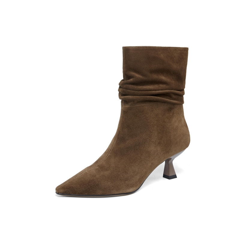 Ботильоны женские ELLE, Khaki