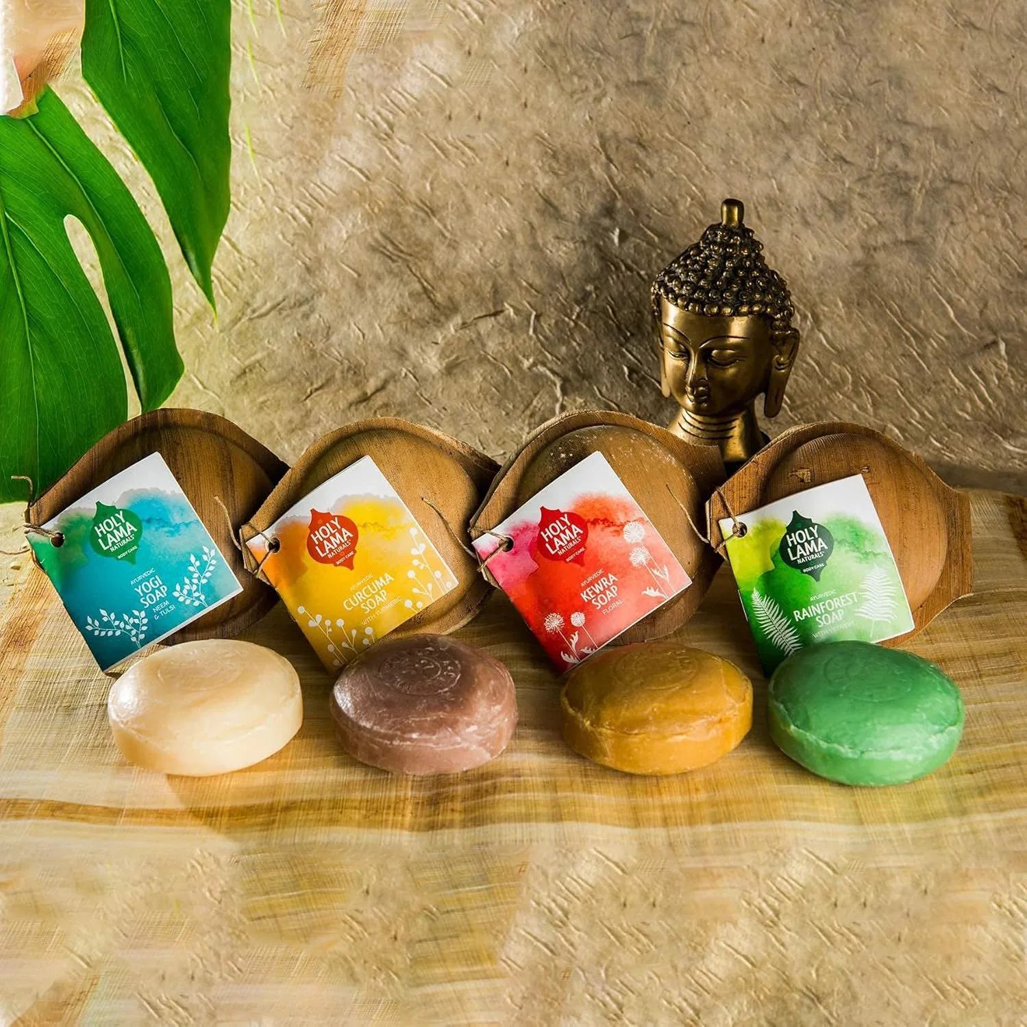 Набор аюрведического мыла Holy Lama Naturals, 4 шт. Holy Lama Naturals — фото 4