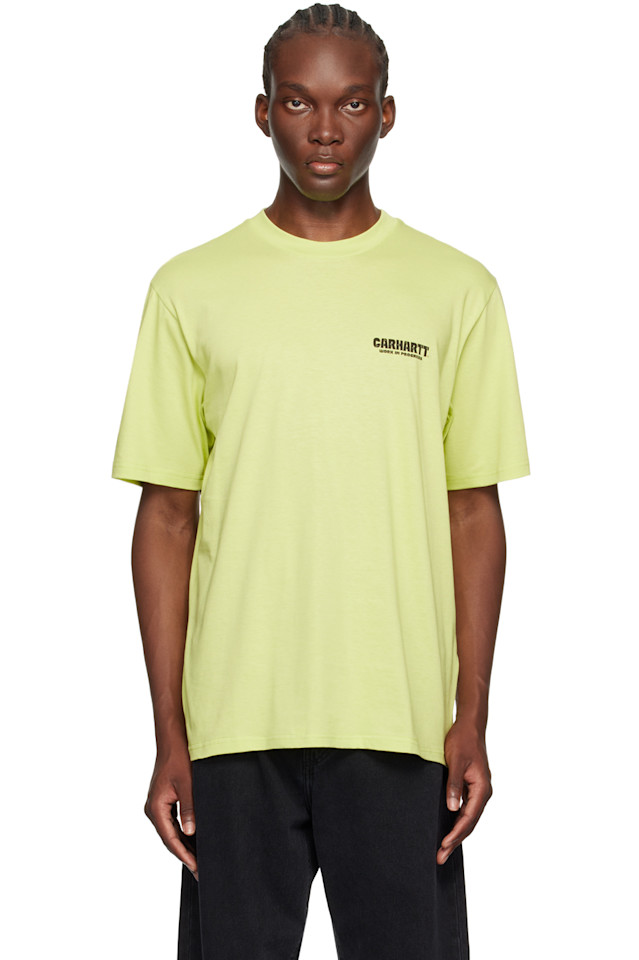 

Торговая футболка Carhartt Work In Progress, цвет arctic lime