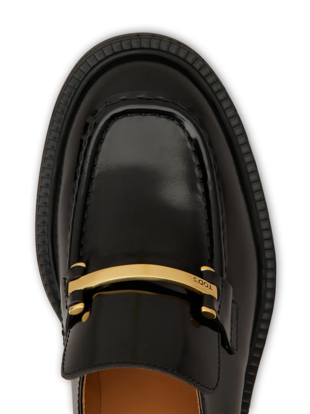 Лоферы на массивной подошве TOD'S, черный — фото 4