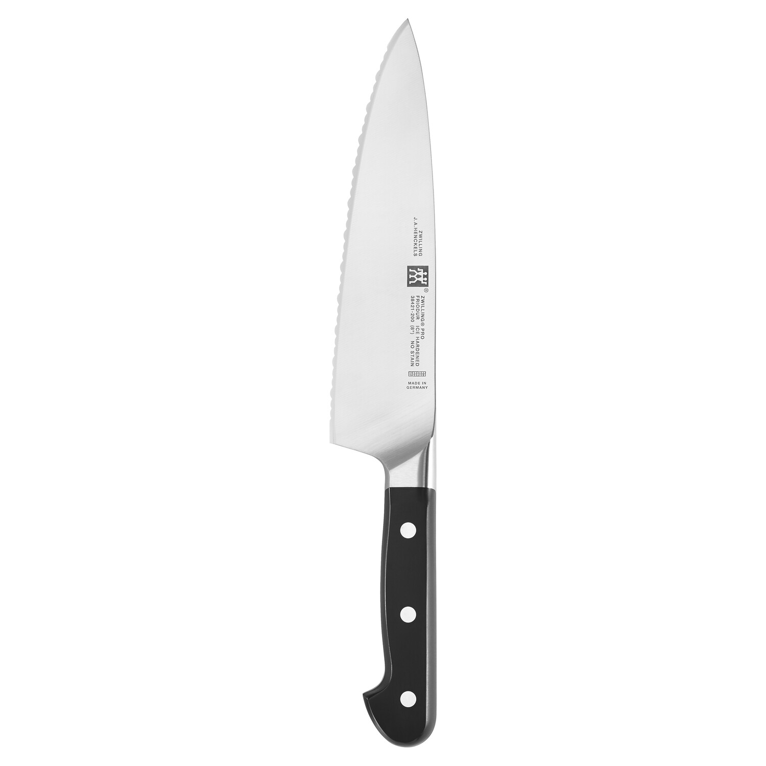

Нож поварской с зазубренными краями Zwilling Pro