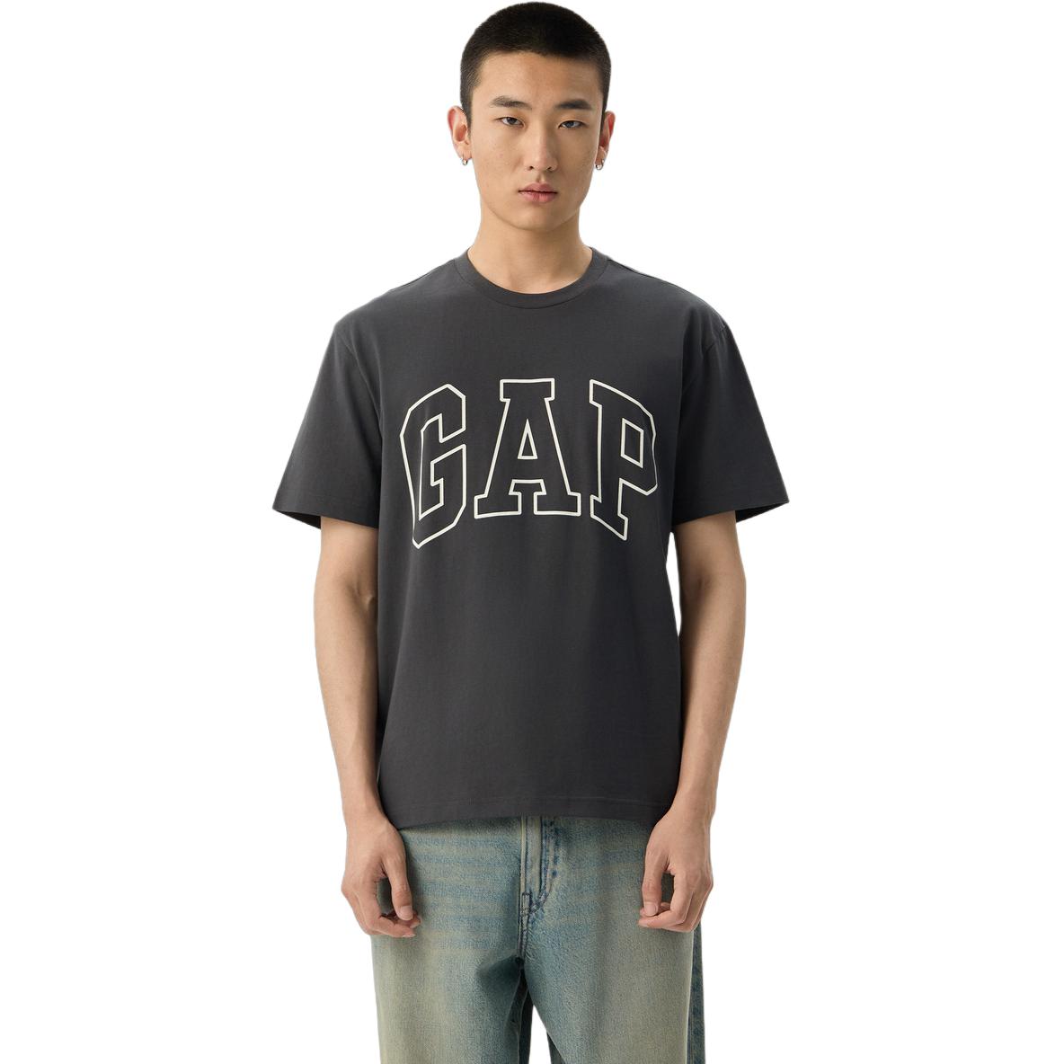 

Футболка мужская GAP, темно-серый