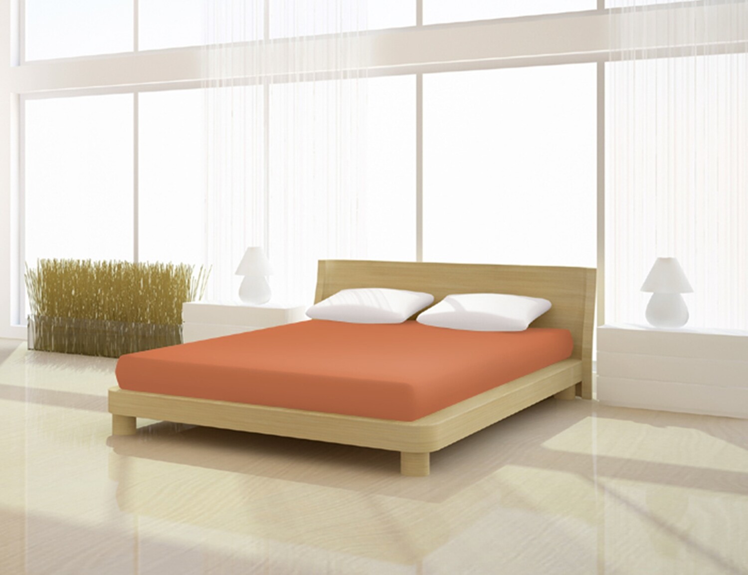 

Простыня Mr.Sandman Fein Jersey de luxe 180 200 x 200 см, цвет zimt