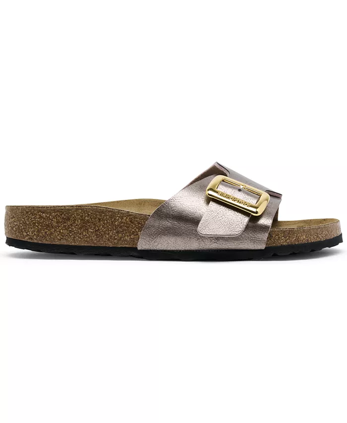 Женские сандалии Catalina Luxe Buckle Birko-Flor от Finish Line Birkenstock, коричневый — фото 2