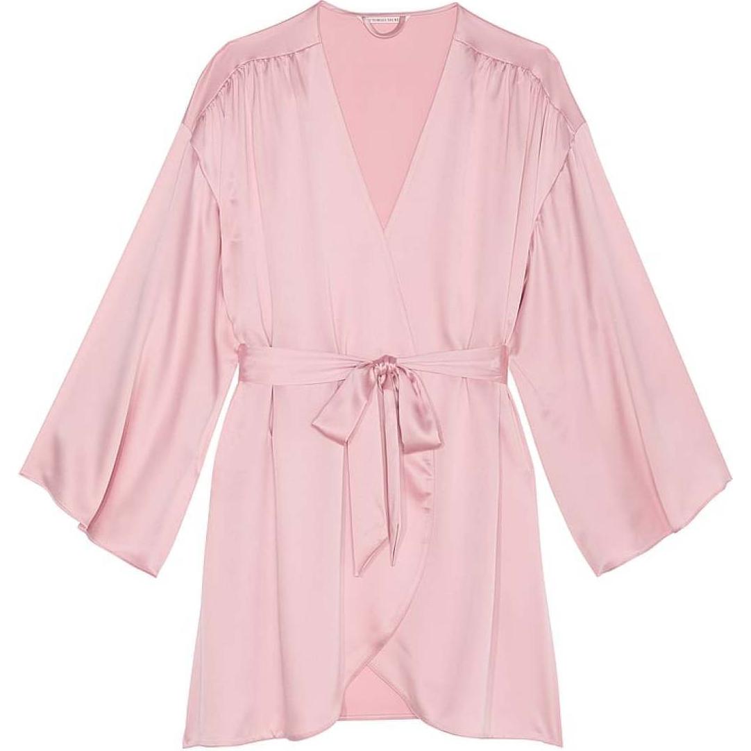 

Victoria's Secret SEXY KI Pajama Robe Women's Rose Pink