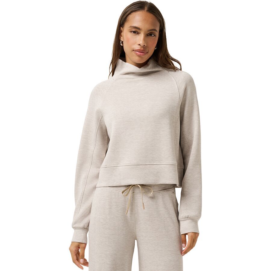 

Пуловер Skyloft Soft Funnel для женщин TravisMathew TravisMathew, Heather Savannah Tan