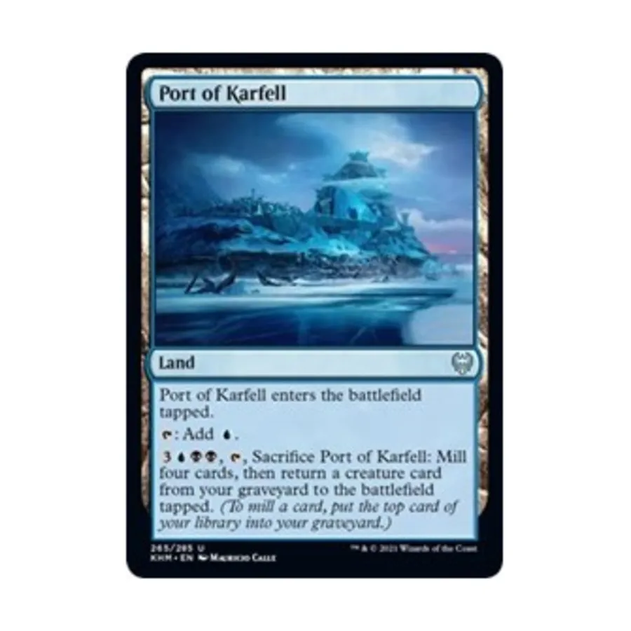 

CCG Порт Карфелл (U), MTG - Kaldheim