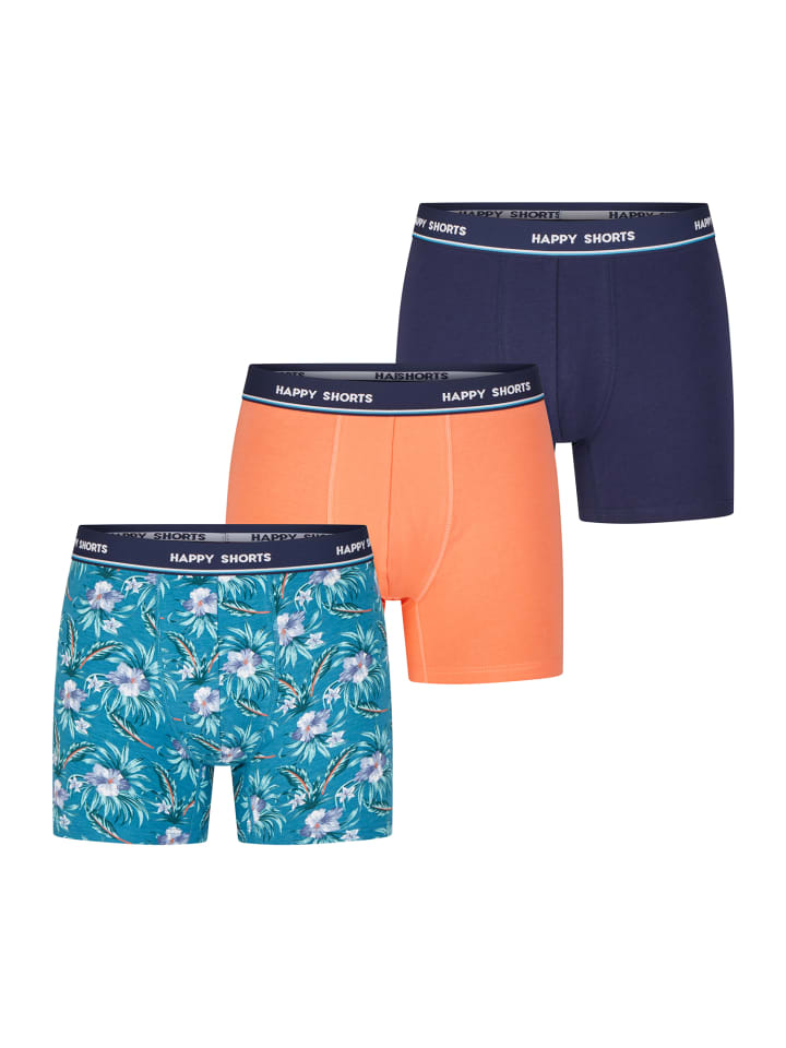 

Трусы боксеры Happy Shorts, цвет hawaii