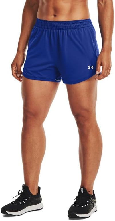

Under Armour мужские трикотажные шорты, Royal/White