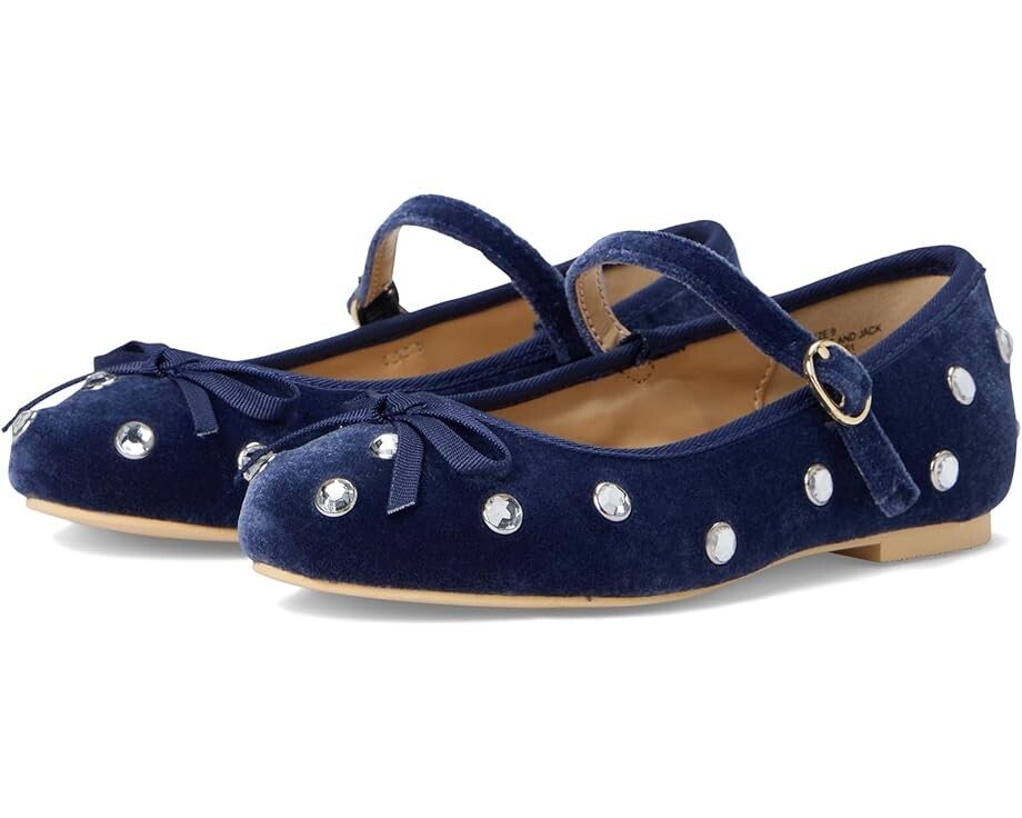 

Сандалии Janie and Jack Velvet Jewel Flat, разноцветный
