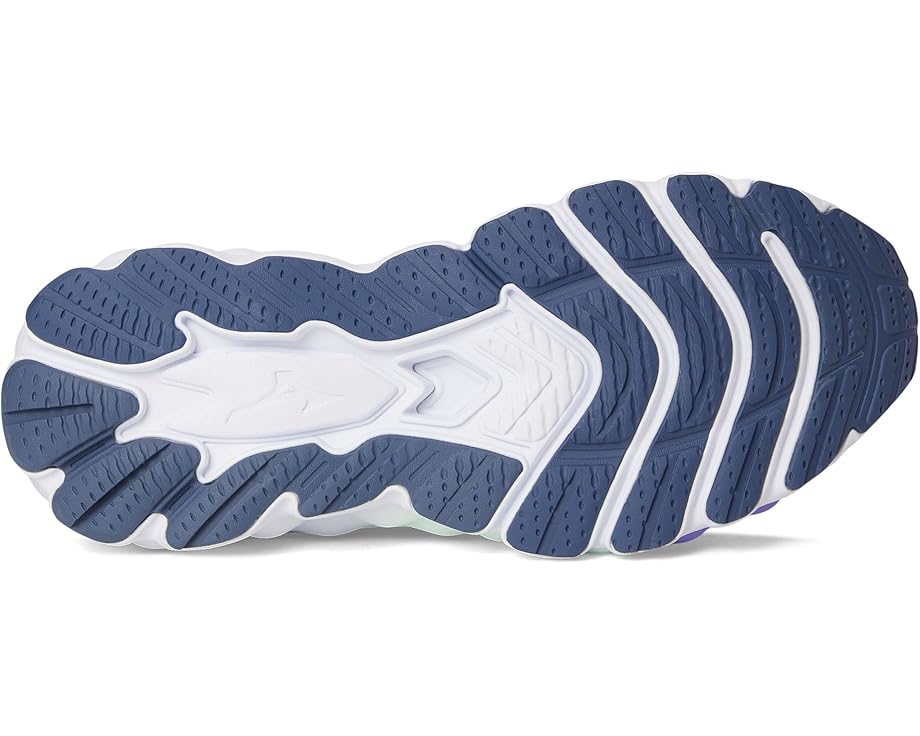 Кроссовки Mizuno Wave Sky 8, цвет Citadel/Hint Of Mint — фото 3