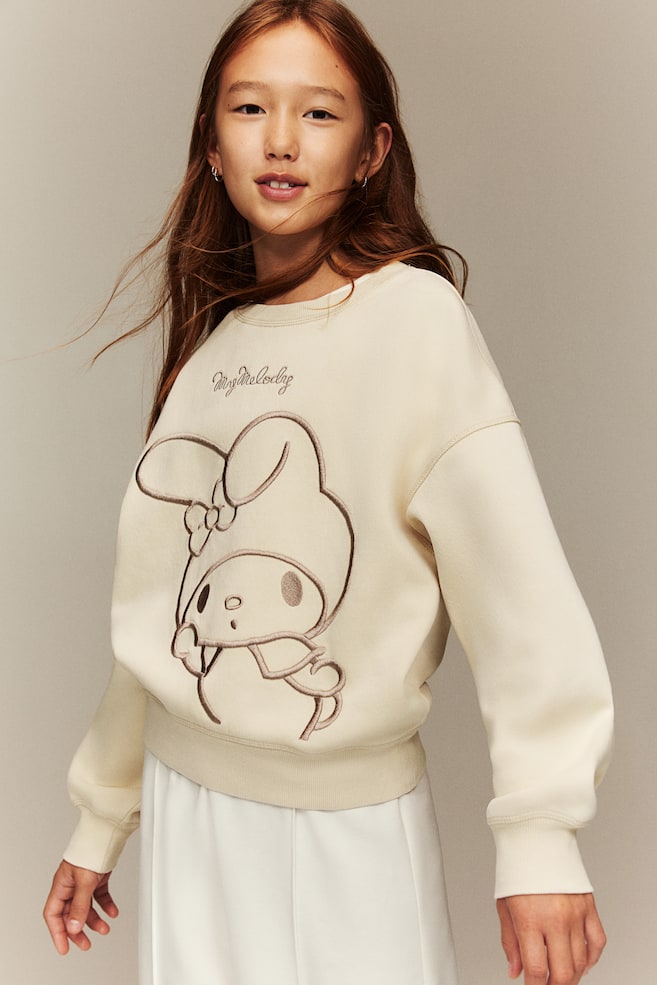 

Толстовка с вышивкой H&M, мультиколор