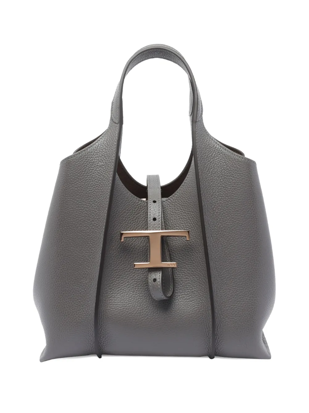 

Маленькая сумка-тоут Timeless TOD'S, серый