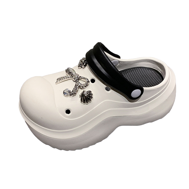 

Противоскользящие износостойкие детские сандалии для детей Wooden Rabbit, белый