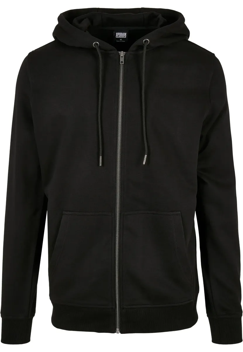 

Толстовка URBAN CLASSICS " Urban Classics Men's Basic Terry Zip Hoody", черный