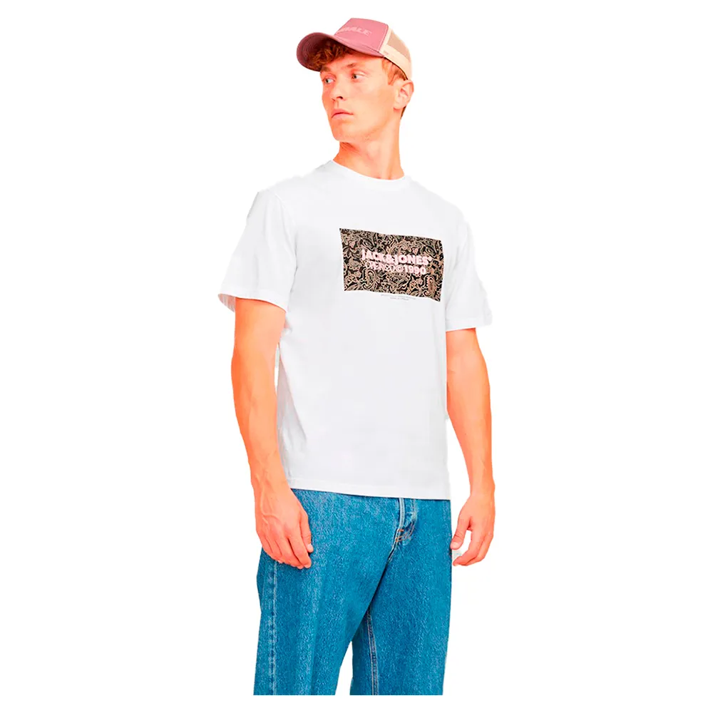 

Футболка с коротким рукавом Jack & Jones Bushwick Box, белый